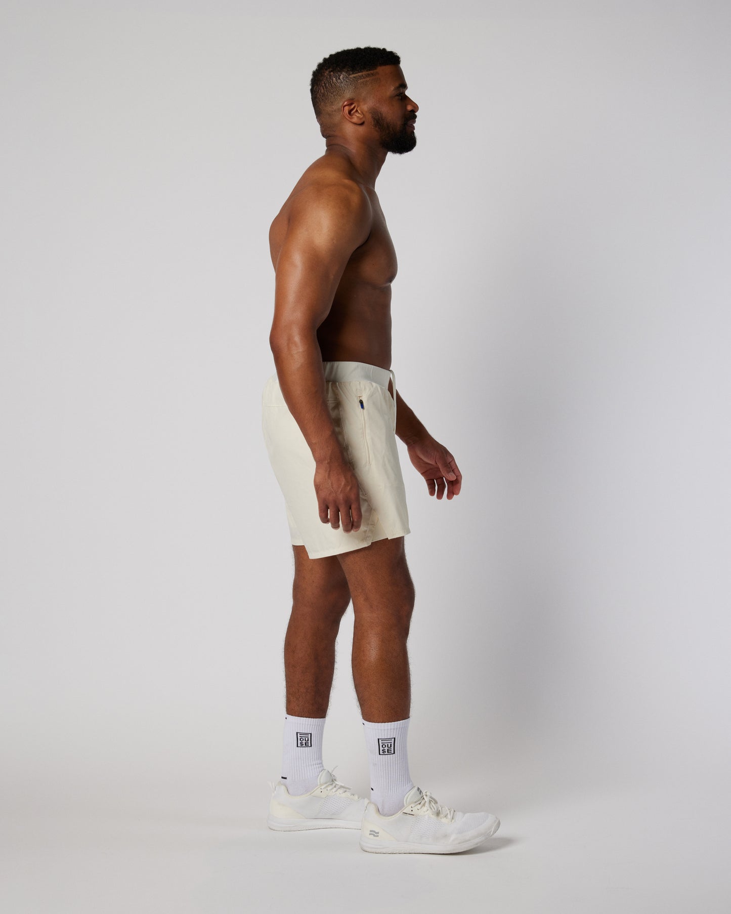 Mens Lined Short Off White Off White