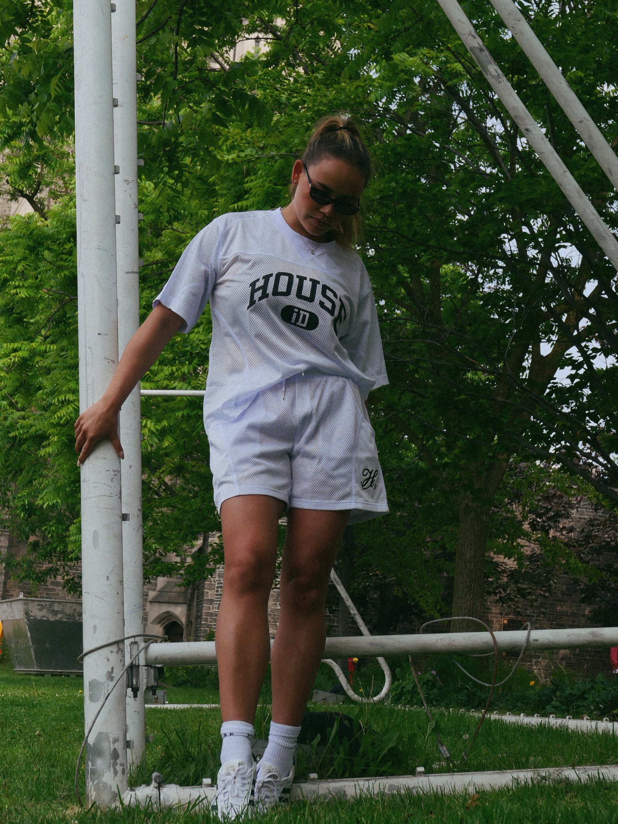 Mesh Jersey - White