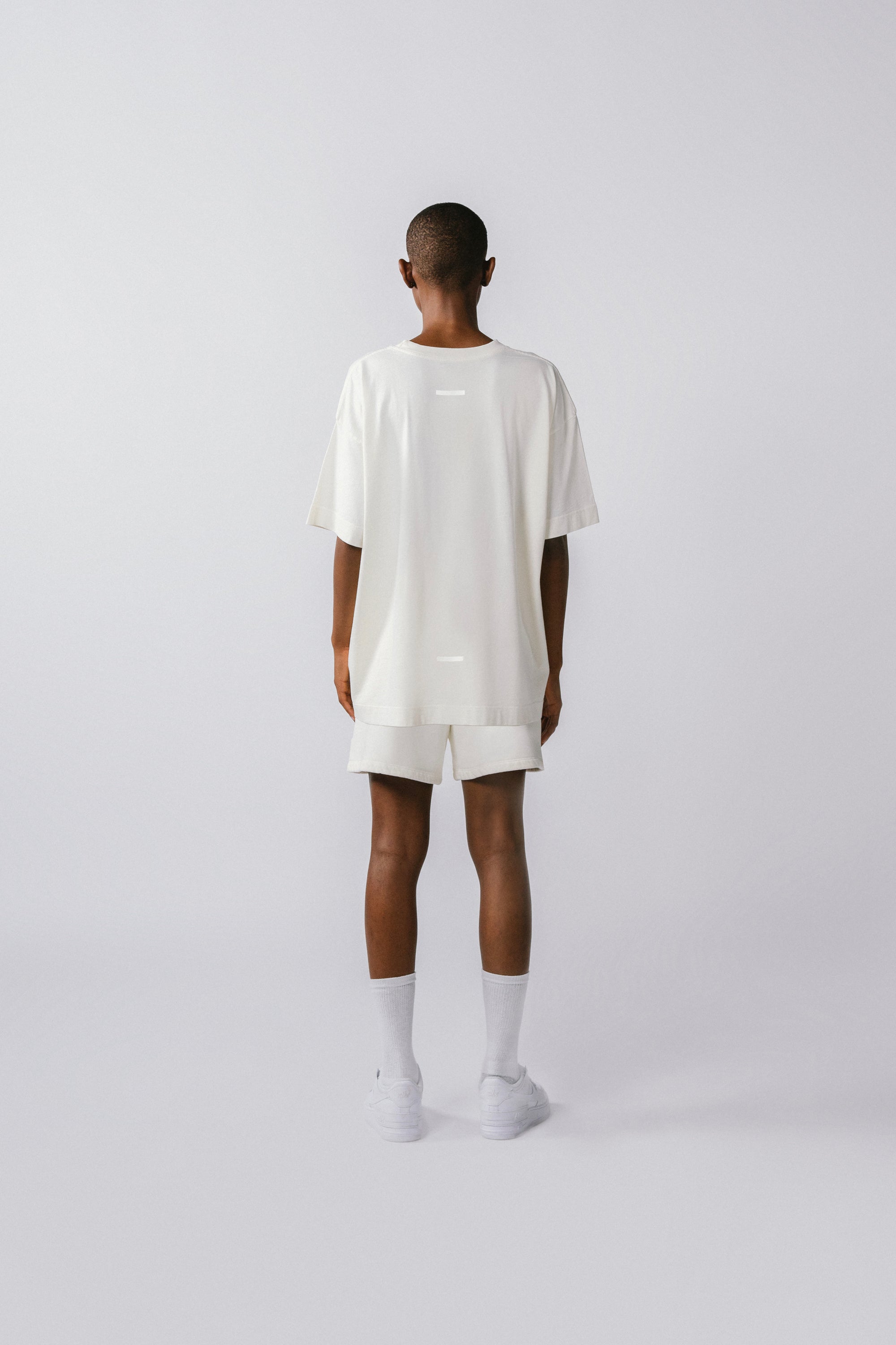 Womens Sweat T-Shirt Off White