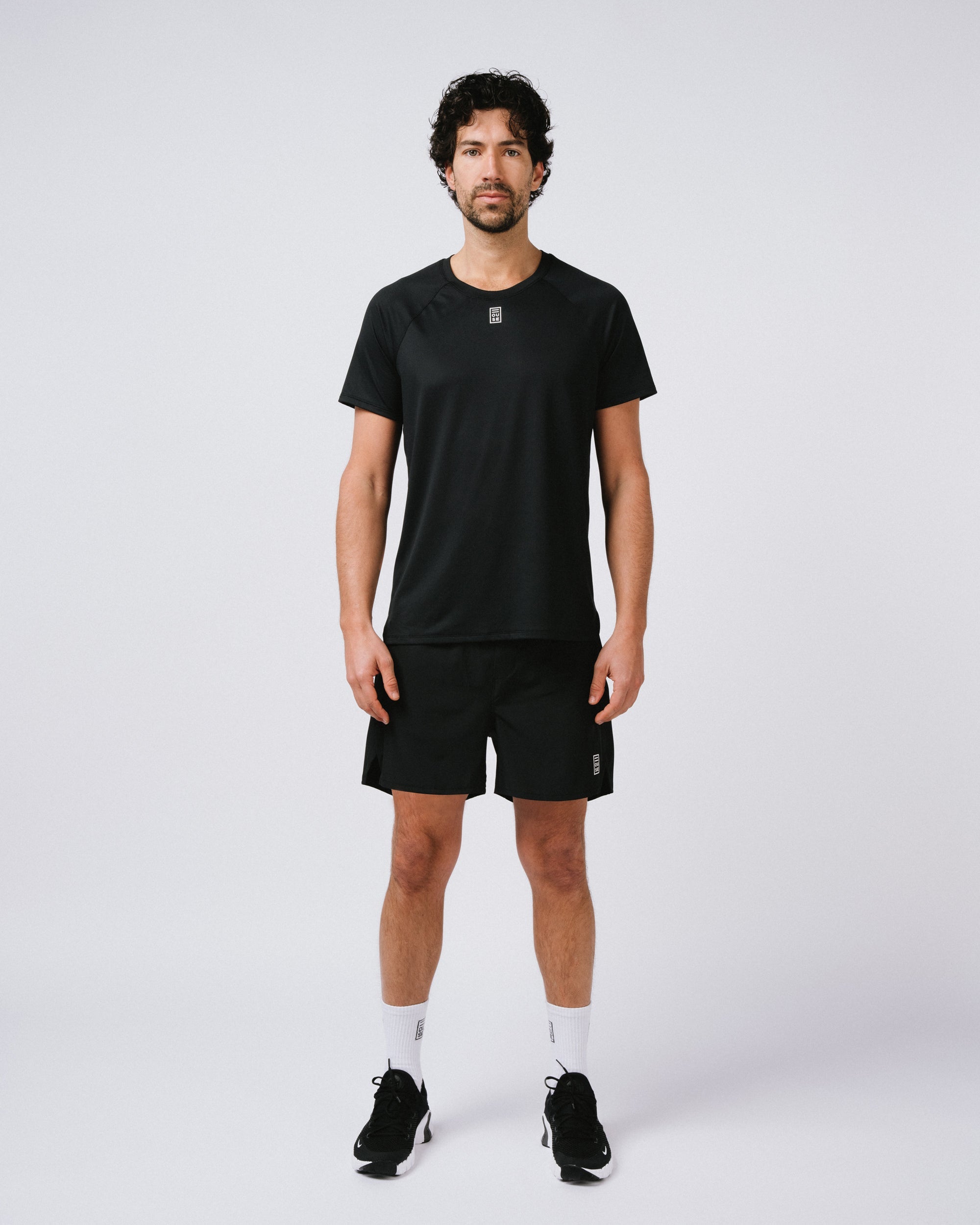 Mens Black Shorts