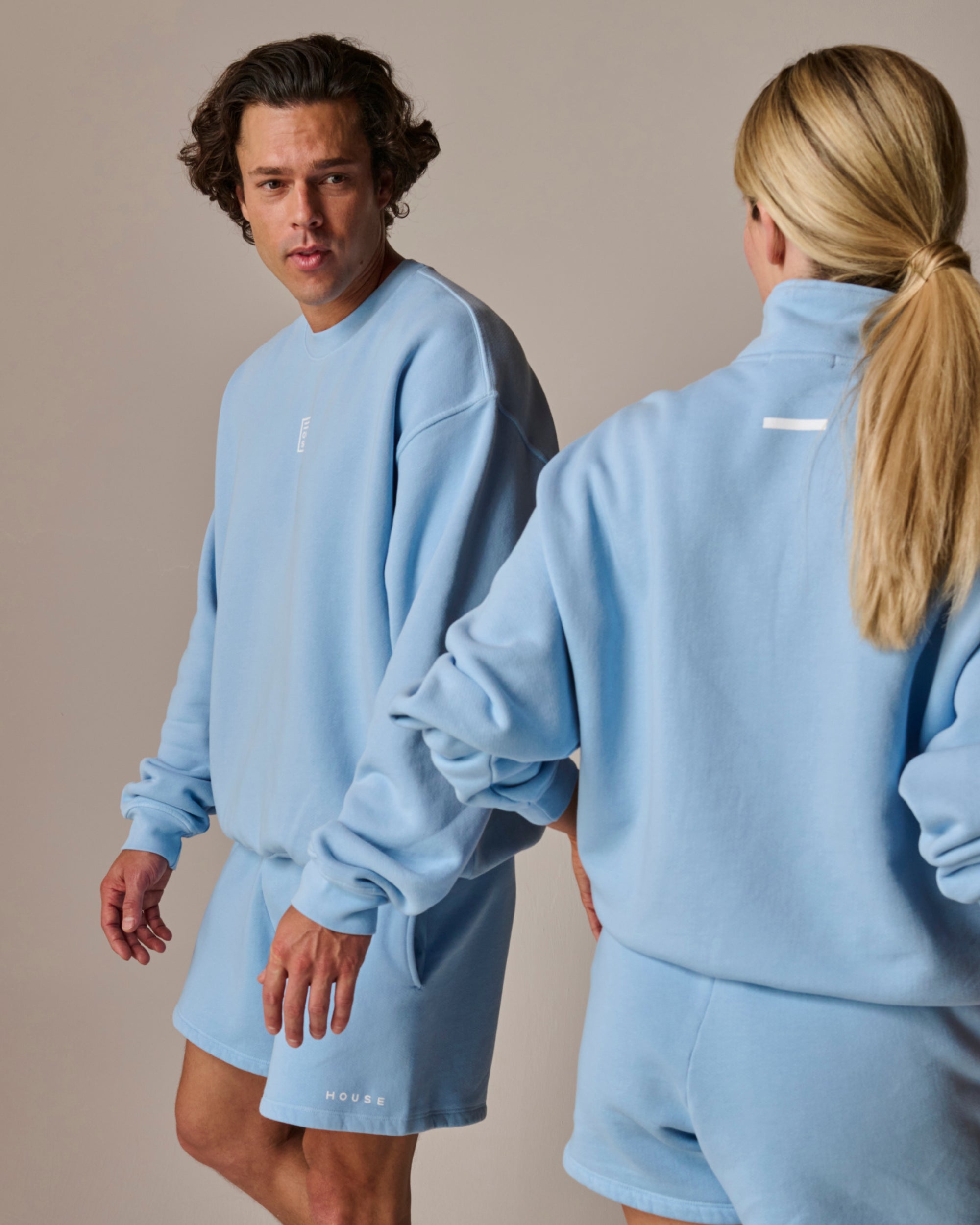 Sweat Short 002 - Sky Blue