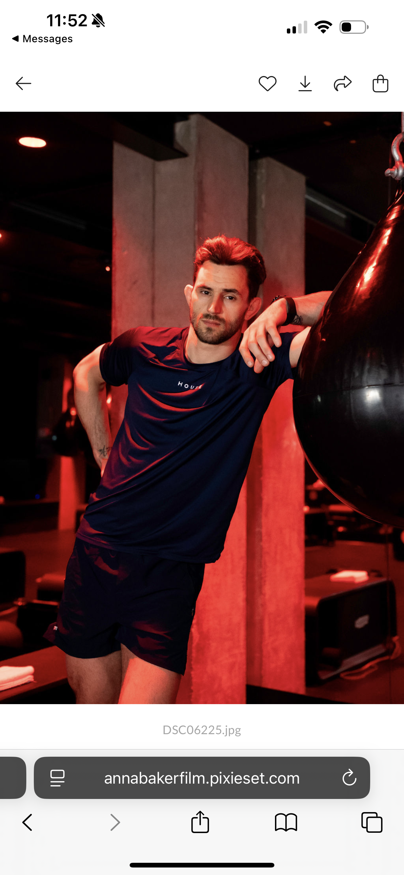 Athletic Tee - Navy