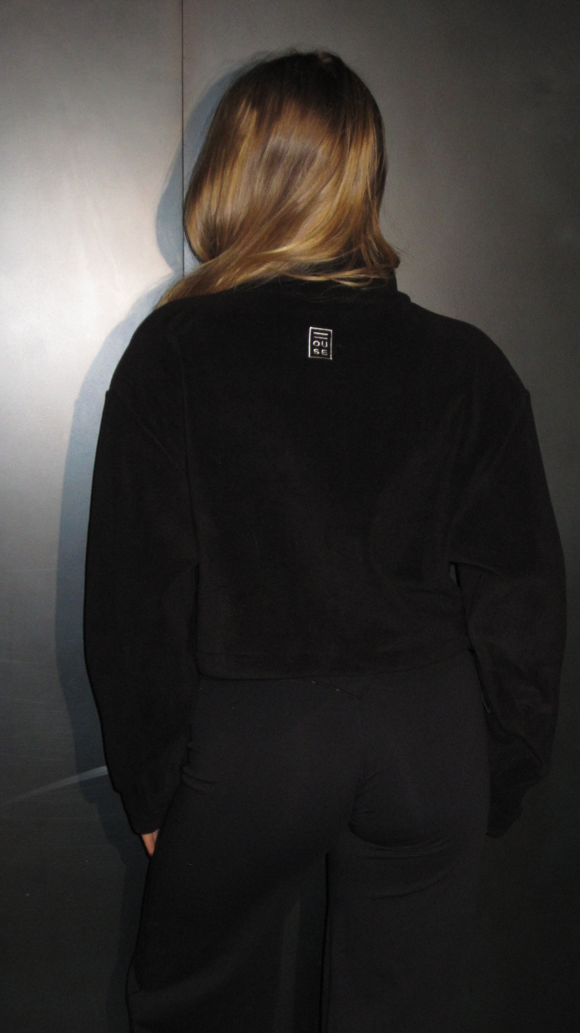Form Fleece Zip Up - Black