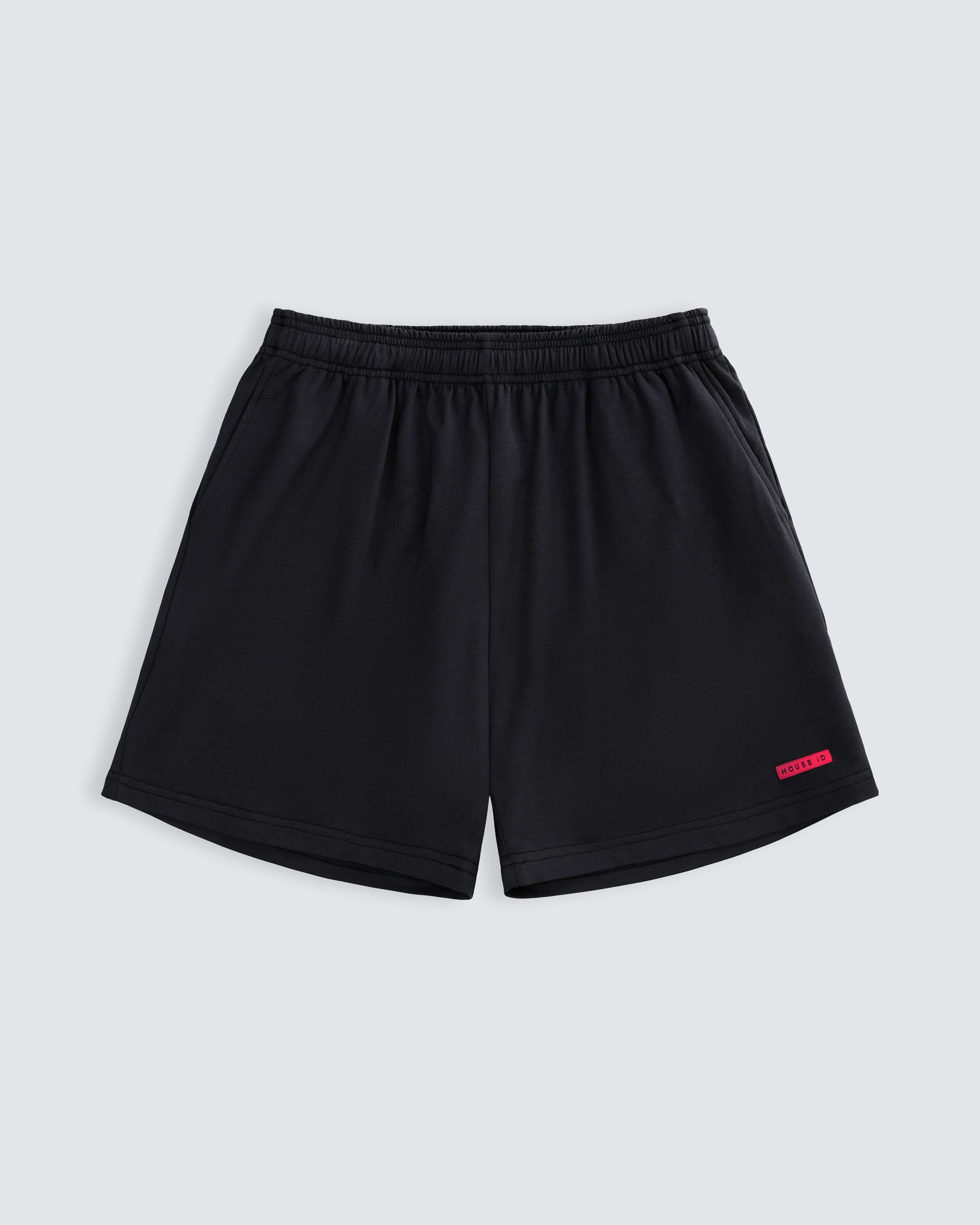 Jersey short in black