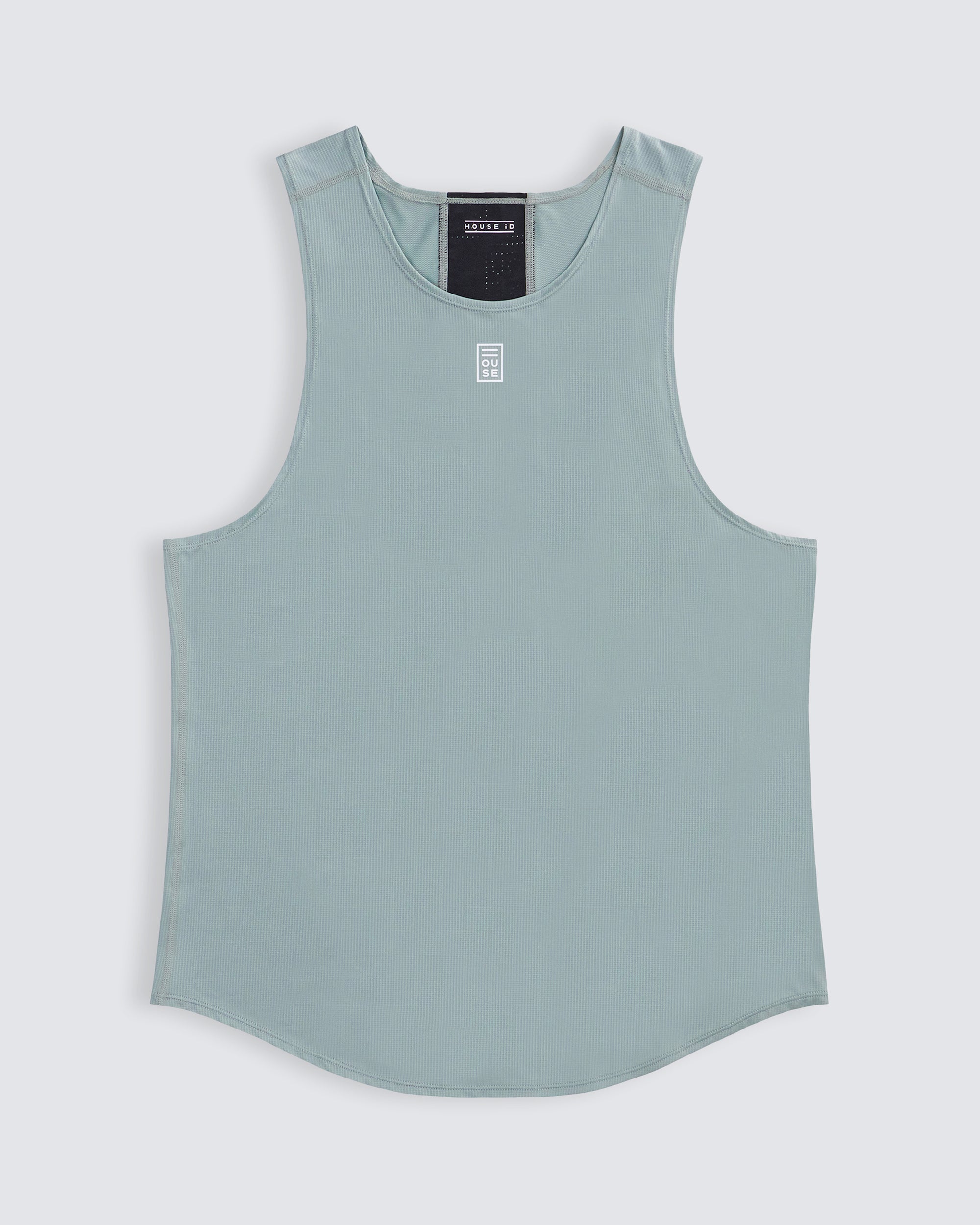 Perforated Athletic Tank - Sea Green