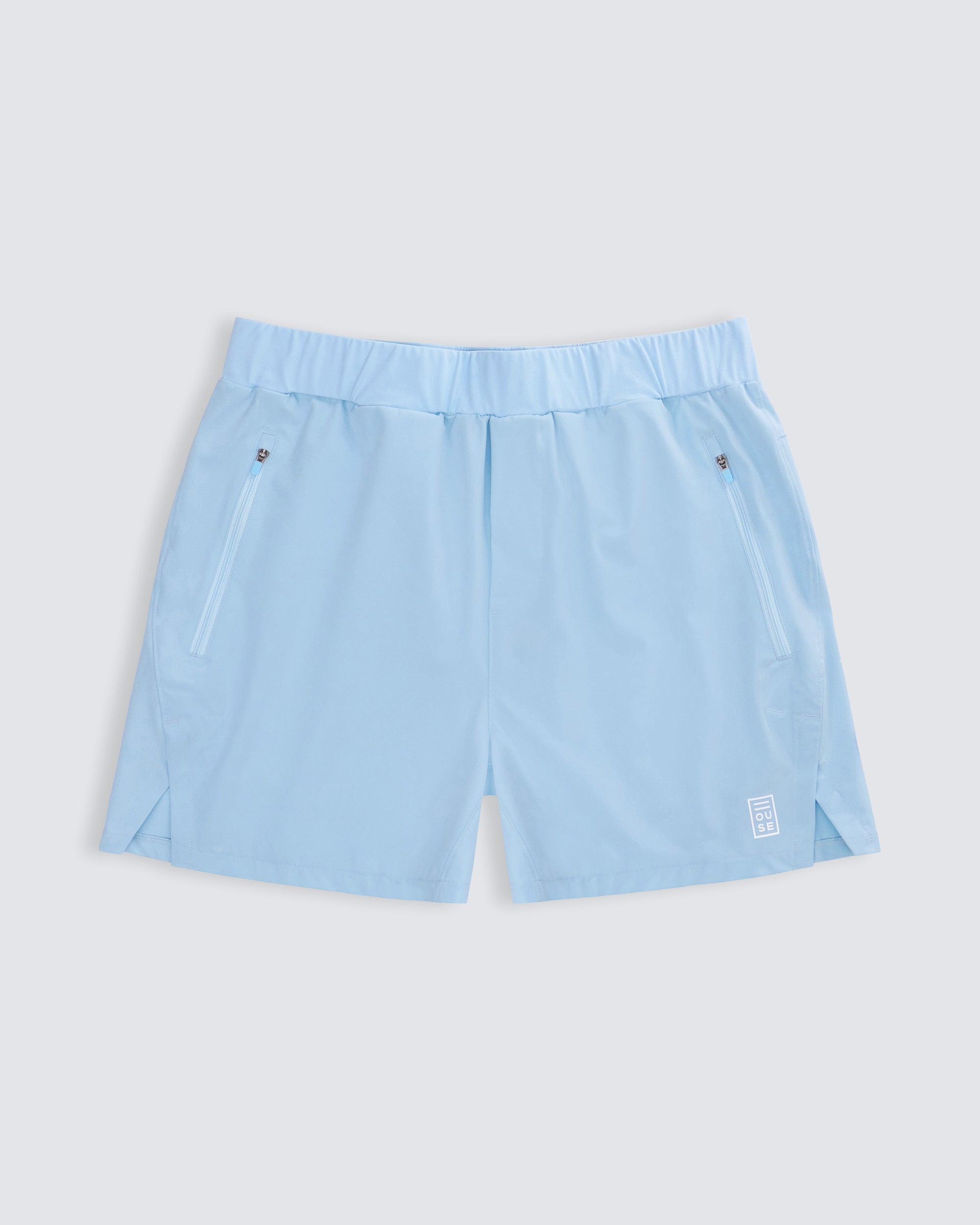 5.5" Short Unlined - Sky Blue