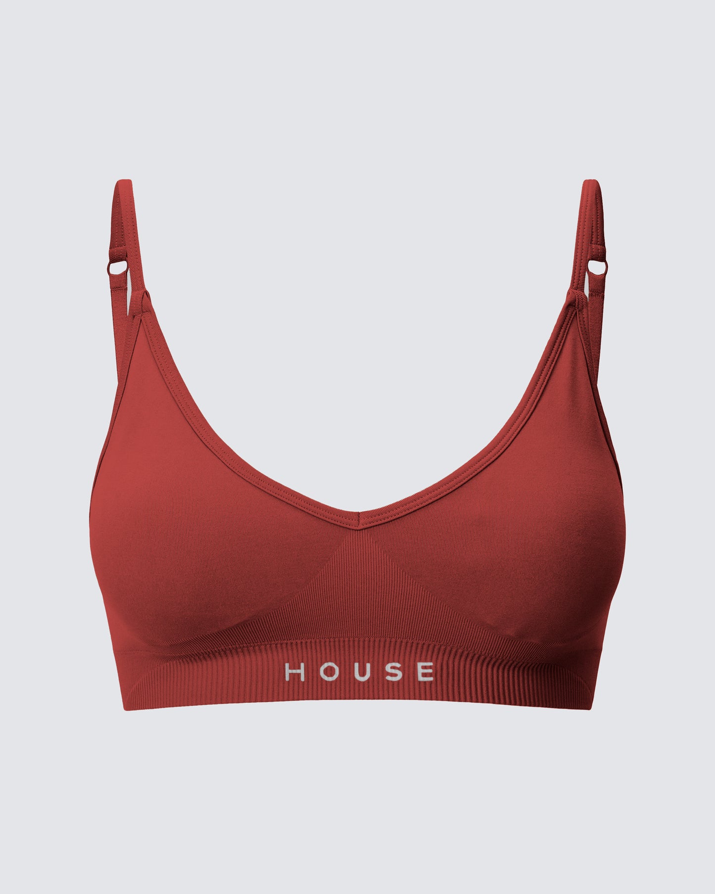 Seamless Bra - Mars Red