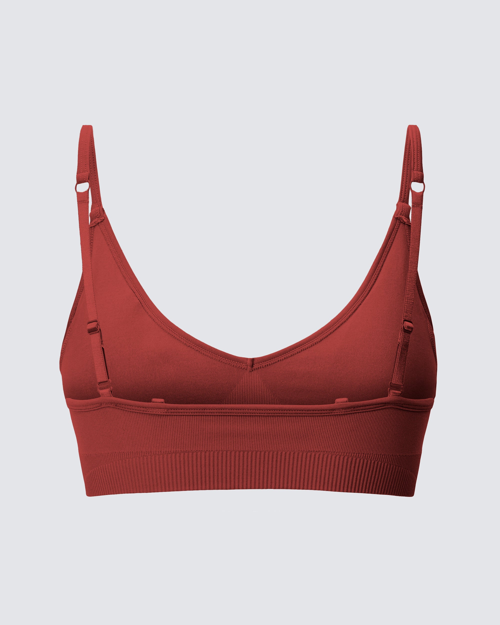 Seamless Bra - Mars Red