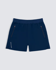 Unlined sports short in navy