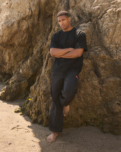 Black cargos mens