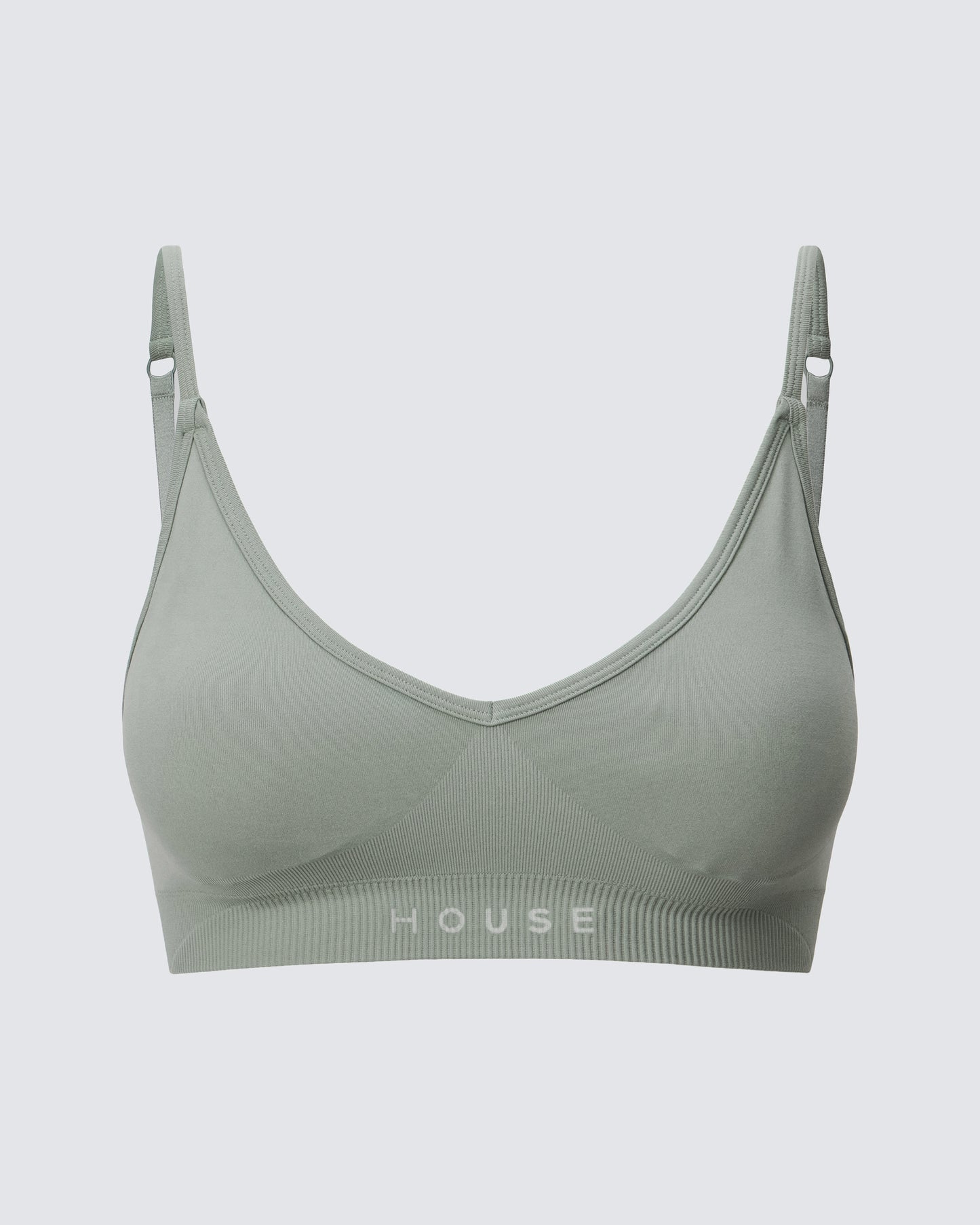 HOUSE iD  Seamless Bra - Sage