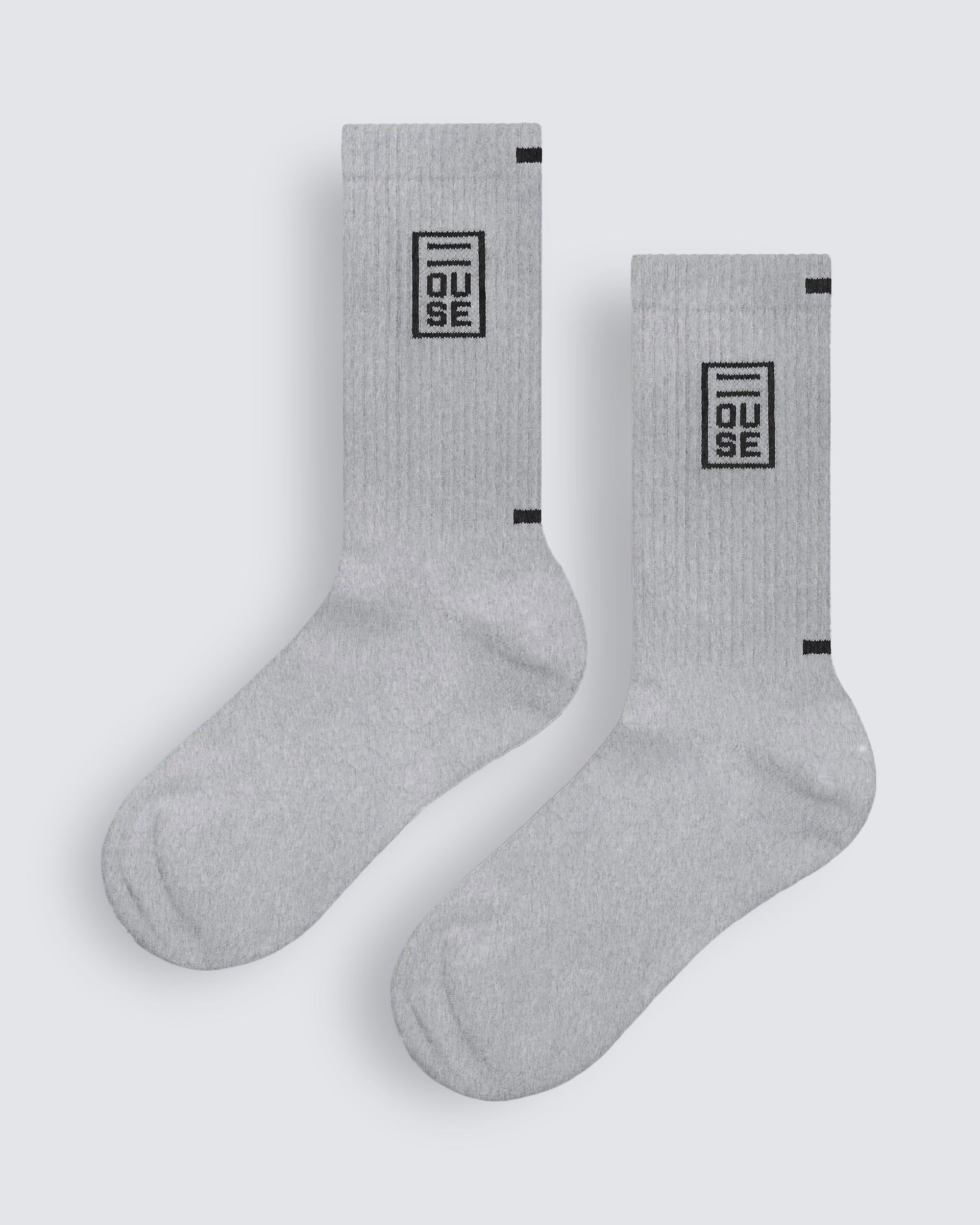 Crew socks grey