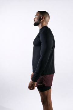 Seamless Athletic Longsleeve - Black