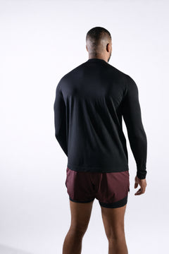 Seamless Athletic Longsleeve - Black