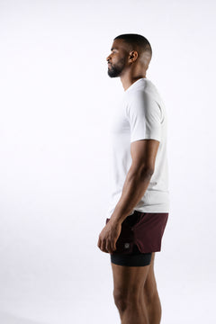 Seamless Athletic Tee - White