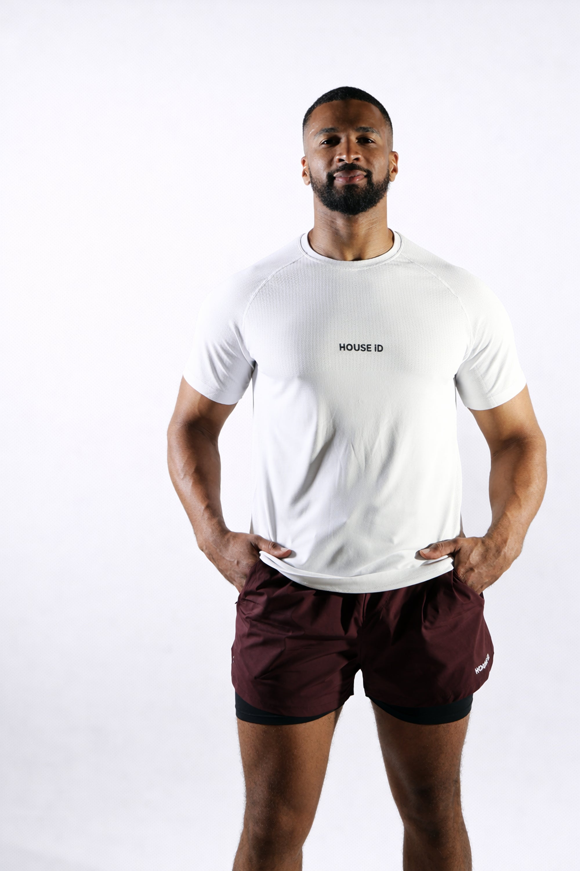 Seamless Athletic Tee - White
