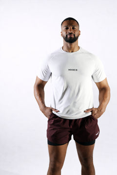 Seamless Athletic Tee - White