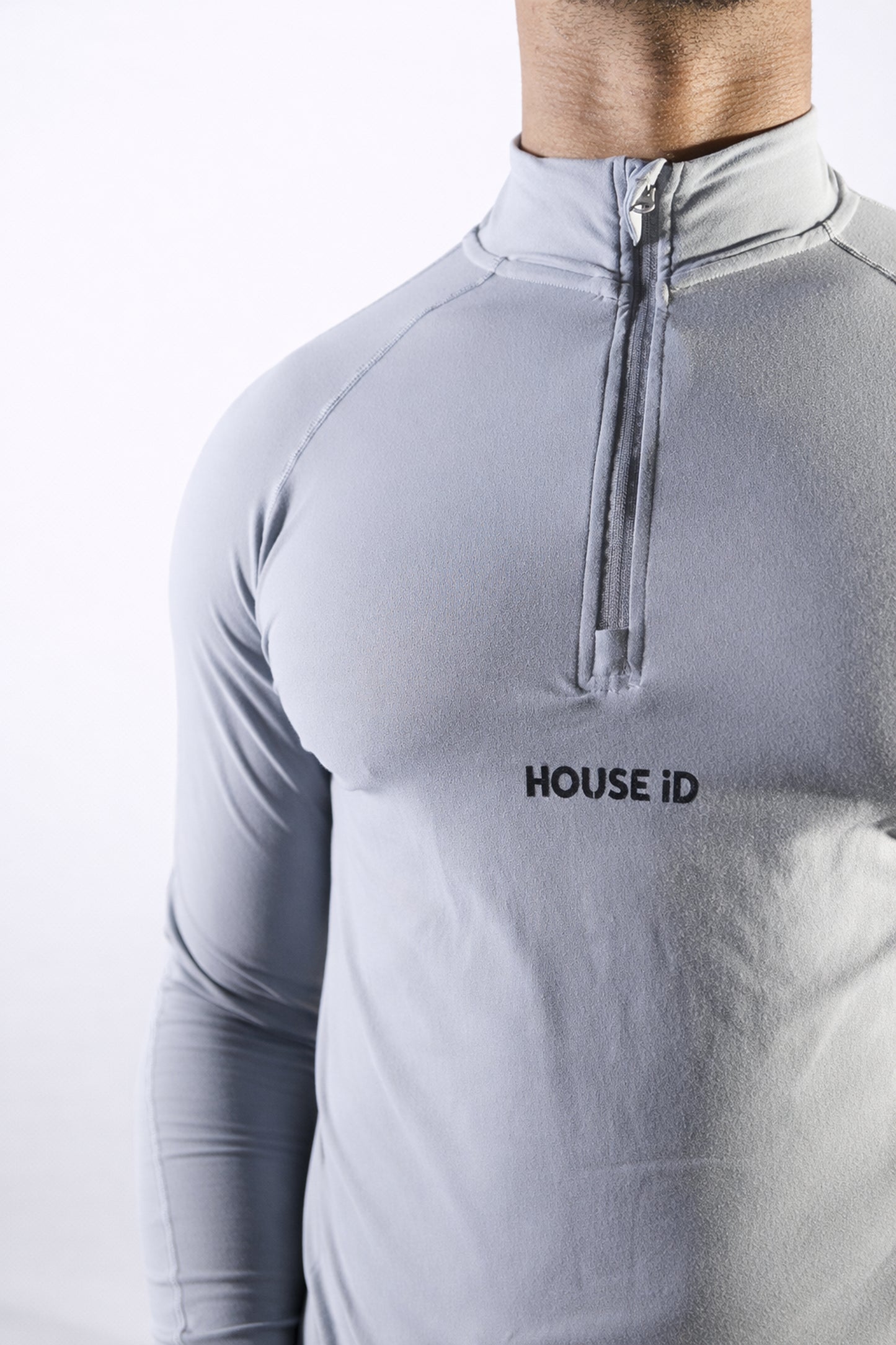 Athletic Quarter Zip - Grey