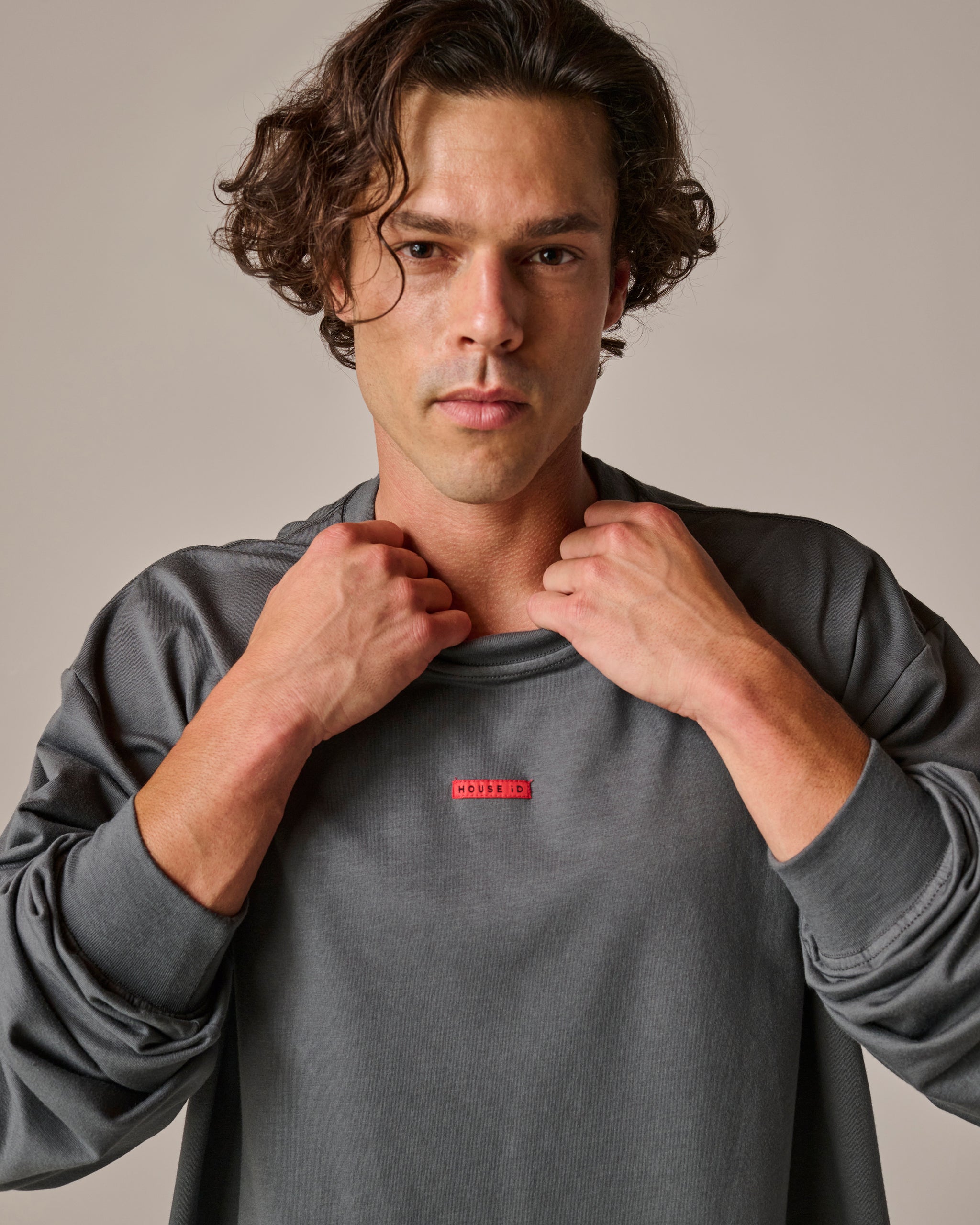 HOUSE iD Jersey Longsleeve Dark Grey