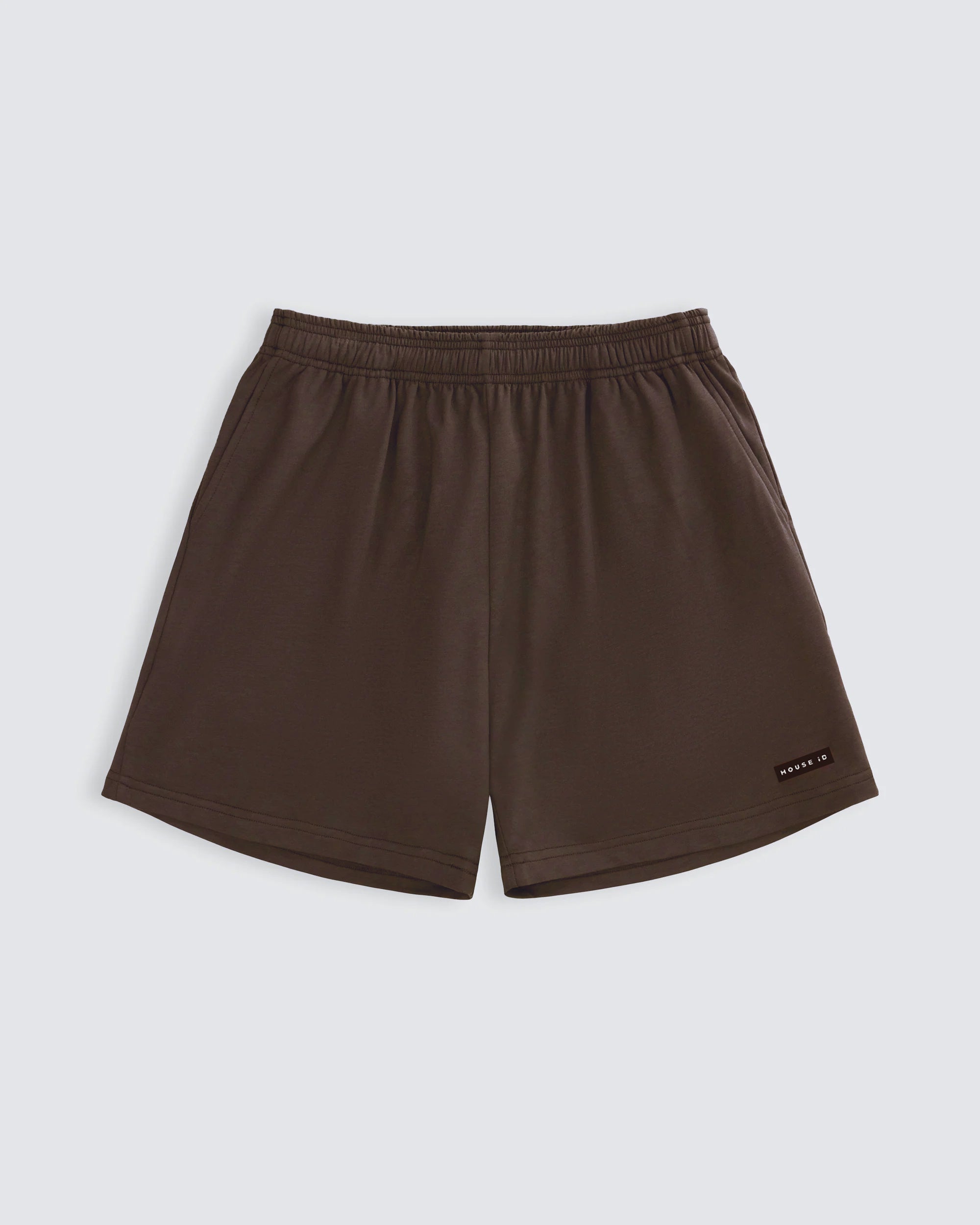 Mens Jersey Short in Espresso