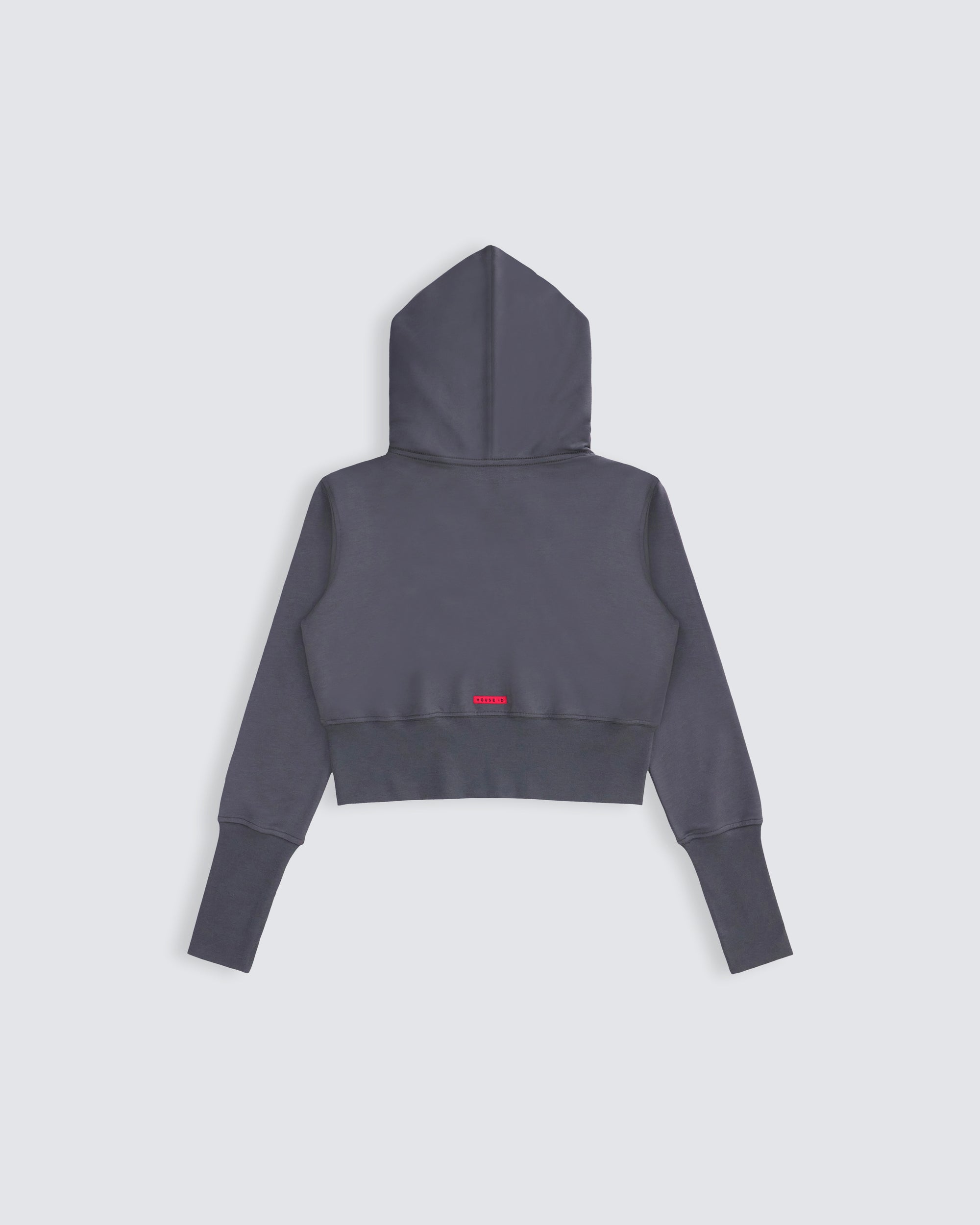 Jersey Zip Up - Dark Grey