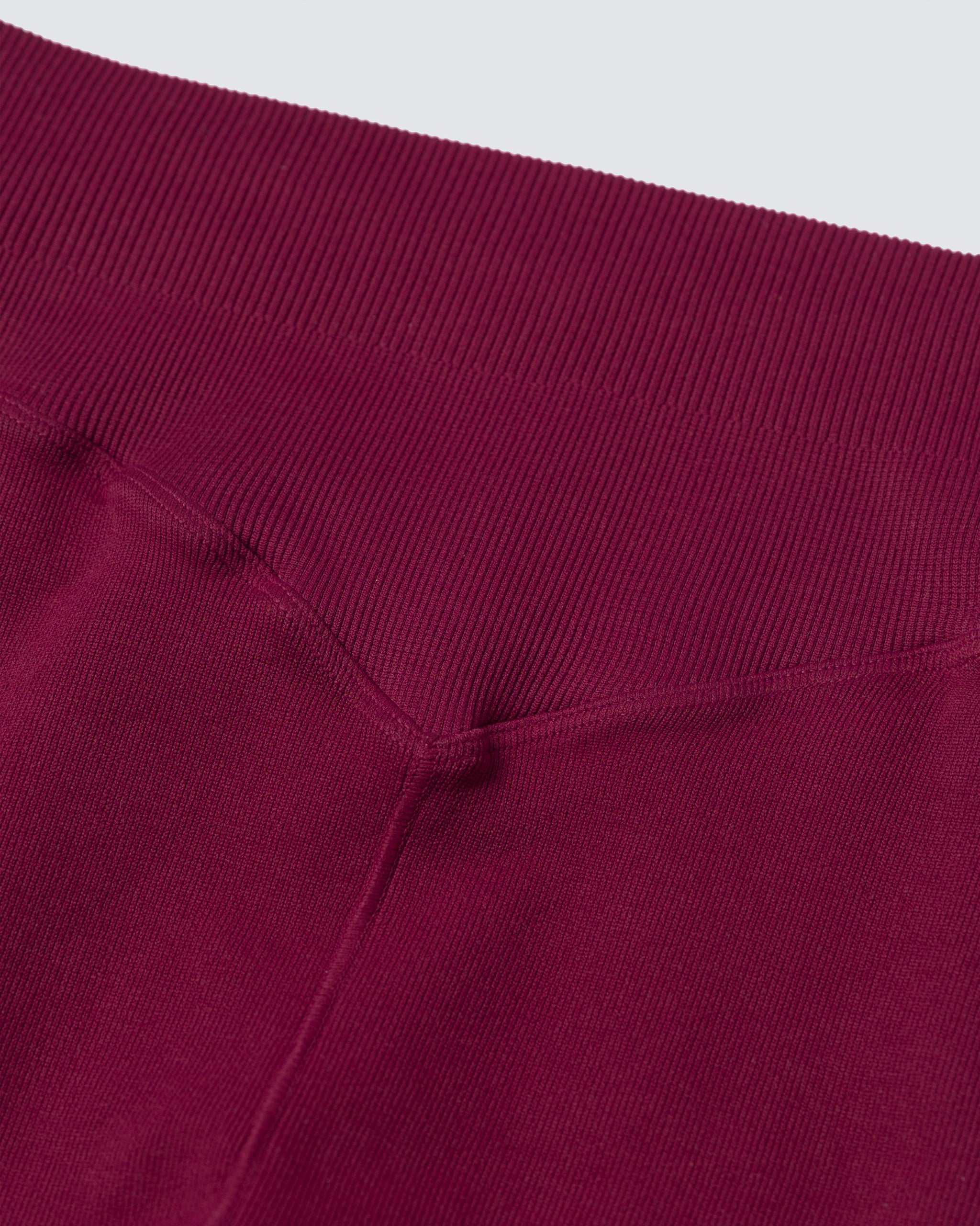 Burgundy matching legging set main image 1