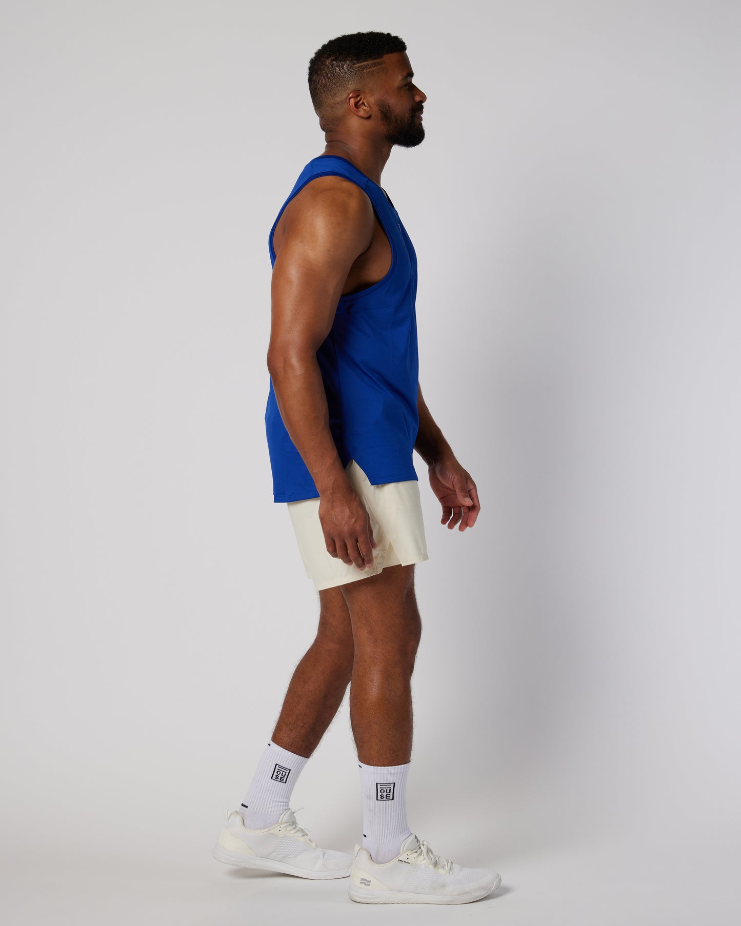 Mens Athletic Tank Azul