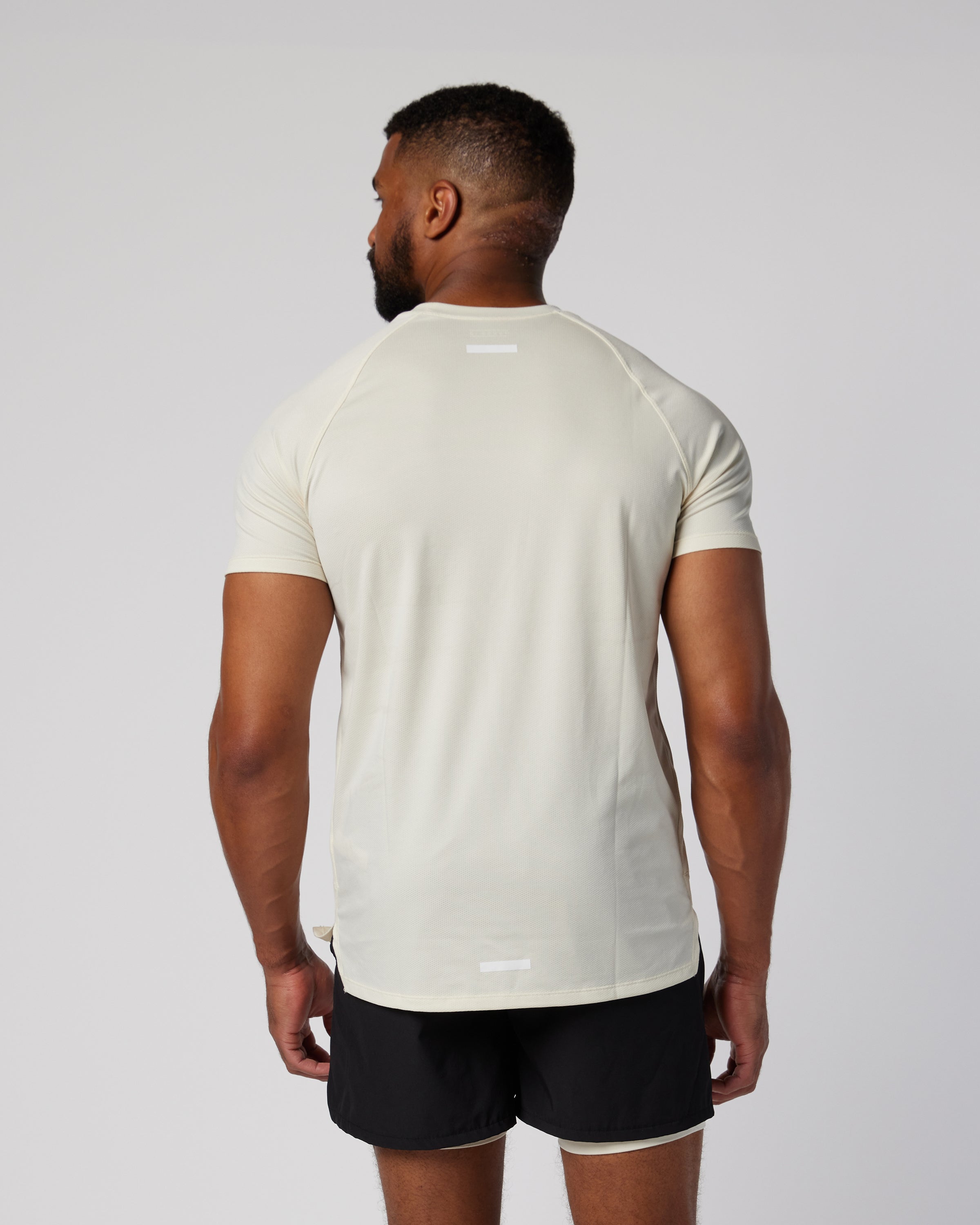 Mens off white athletic t-shirt