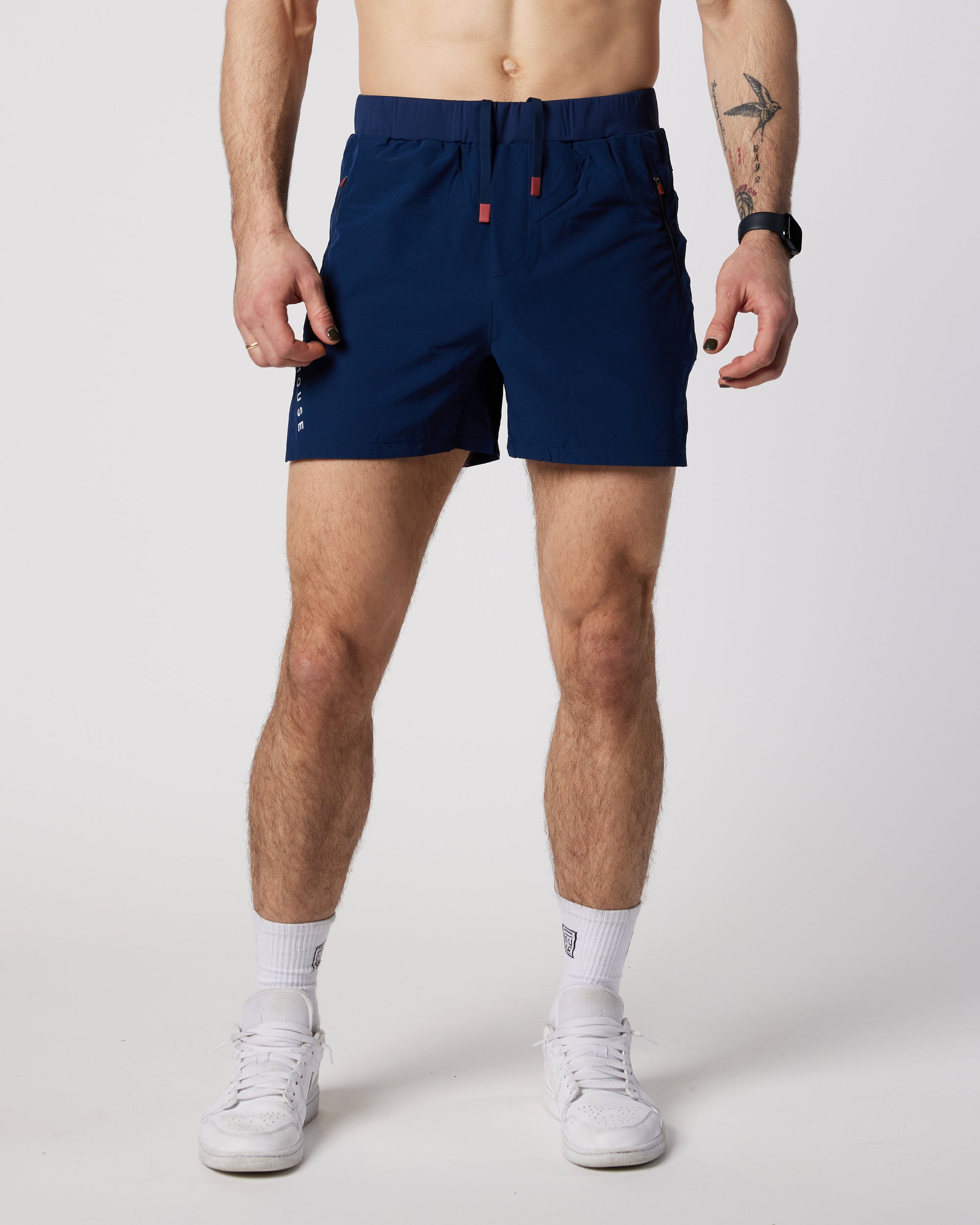 Mens navy shorts shorts