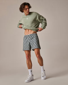 Mens Mesh Short in Sage