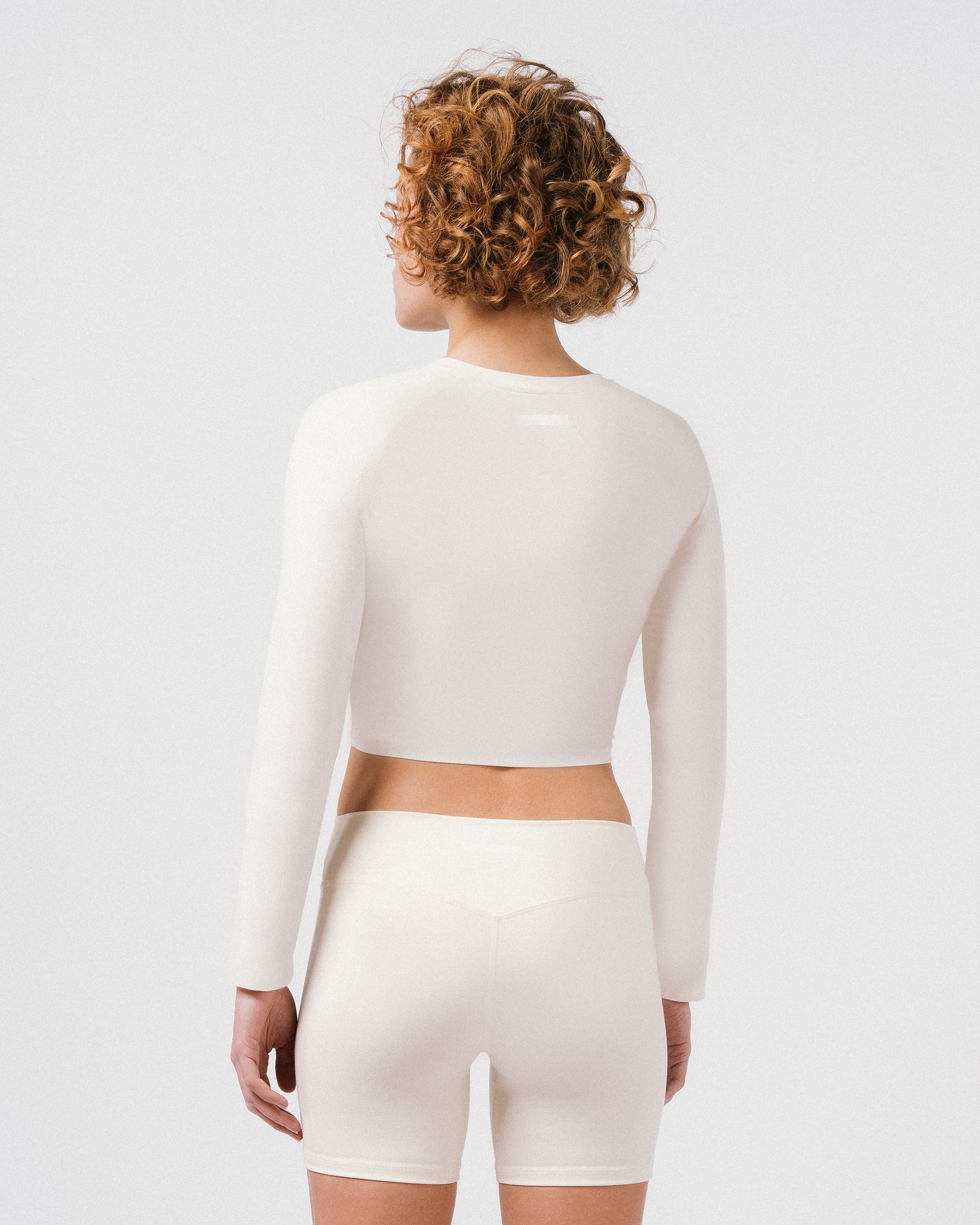 Womens Long Sleeve Off White