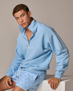 Mens and Womens Zip up Sky Blue