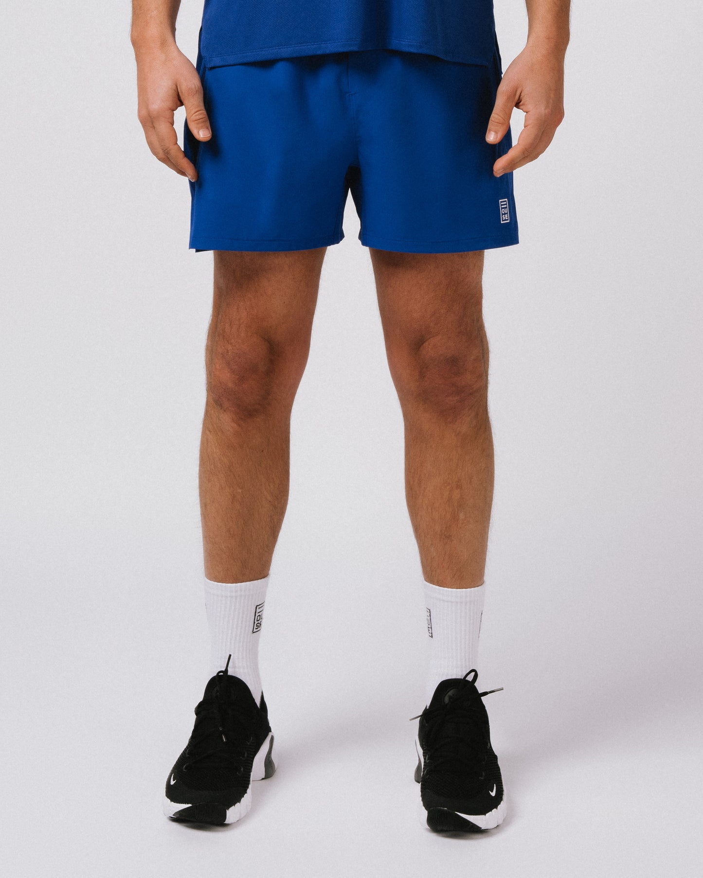 Mens Unlined Short Azul